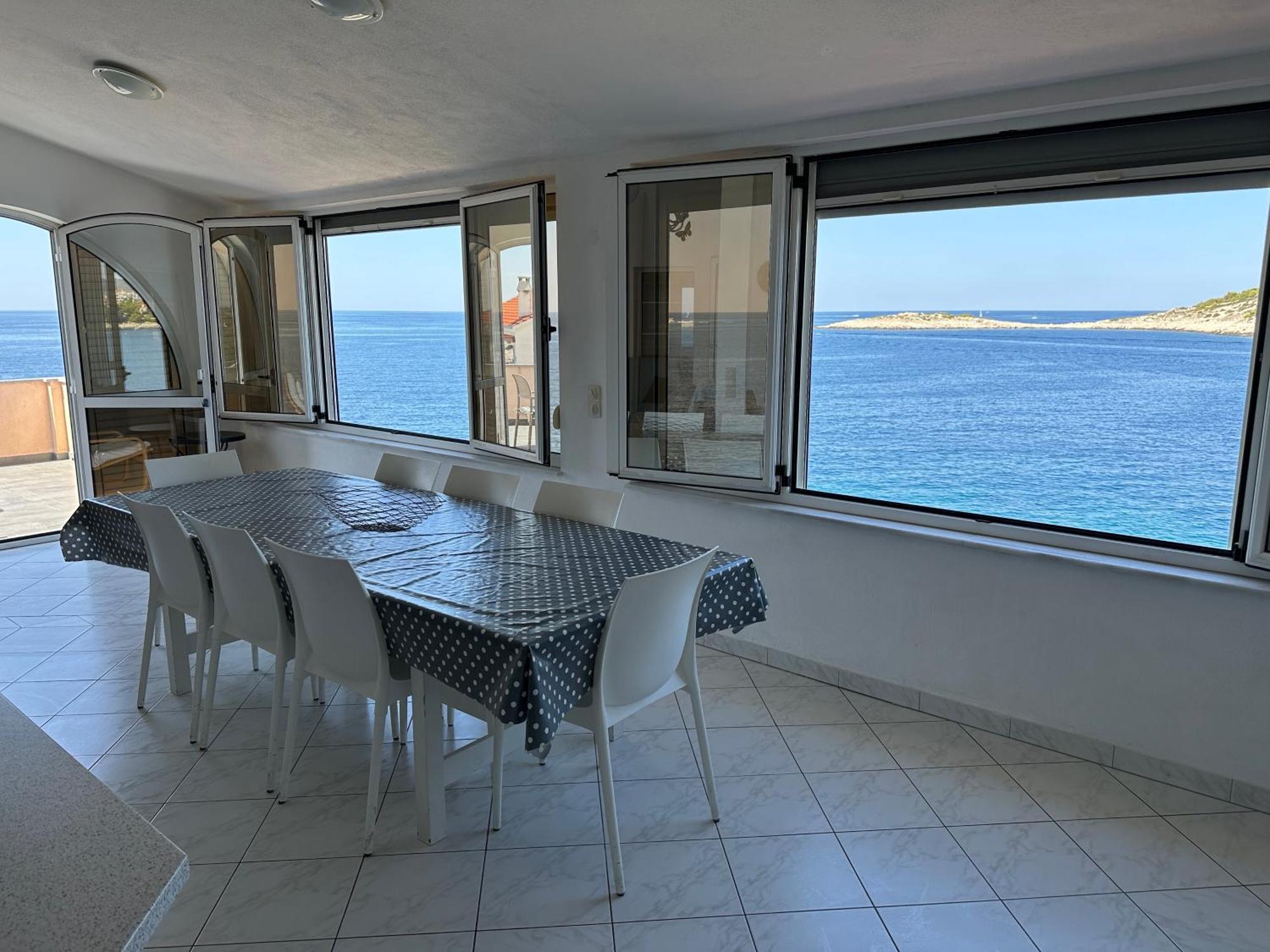 Direkt Am Meer-Apartments Puntaplanka Rogoznica  Luaran gambar