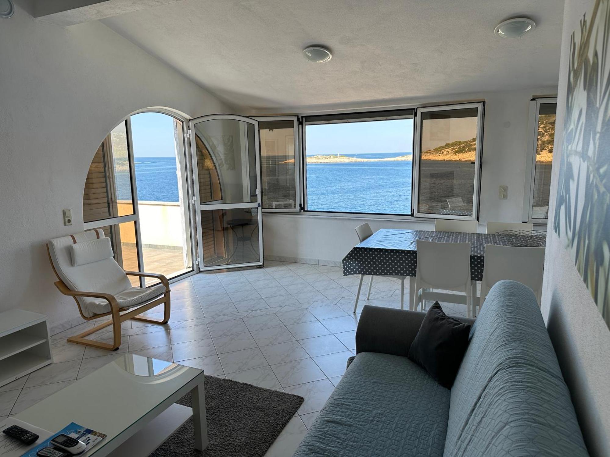 Direkt Am Meer-Apartments Puntaplanka Rogoznica  Luaran gambar